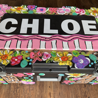 Hand-Painted Trunk (BYOT – Bring Your Own Trunk)